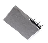 Bewinner Housse Anti-poussière Verticale pour Console - Protecteur de Console de Jeu en Tissu Oxford pour Numérique et CD ROM, 15,4 X 10,2 X 3,5 Pouces, Gris (Grey)