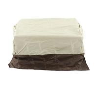 Bewinner Housse de Barbecue étanche 48 Pouces pour Barbecue à Gaz Extérieur en Tissu Oxford Robuste, Imperméable à la Pluie, à la Poussière, au Soleil, Protection UV Intégrée pour (Beige avec