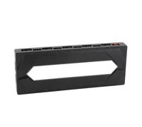 Bewinner Hub de Ventilateur PWM et ARGB à 10 Ports |Alimenté par SATA, Support Magnétique, Prend en Charge 10 Ventilateurs et Bandes LED pour Le Refroidissement du PC et la (Black)