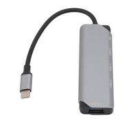 Bewinner Hub USB C, Hub de Données Mince en Alliage d'aluminium à 4 Ports avec Synchronisation Rapide de 5 Gbit/s, 3 Ports USB 2.0 et 1 Port 3.0 pour Ordinateur Portable