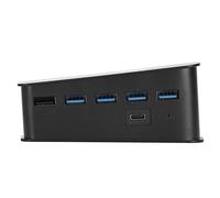 Bewinner Hub USB pour Console, Adaptateur Multiport 5 en 1 avec 4 Ports USB 2.0, 1 Port 3.0 et -C, Transfert de Données Haut Débit, Plug and Play, Répartiteur Portable pour Contrôleurs et