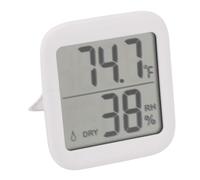 Bewinner Hygromètre Thermomètre Numérique avec Support Magnétique, écran LCD pour la Température et l'humidité Intérieures, Idéal pour la Maison, le Bureau et les Serres