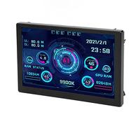 Bewinner inch IPS USB Mini Screen, 800x480 IPS Computer Temp Monitor USB Mini Screen pour AIDA64 PC CPU Sensor Panel Display pour pour pour