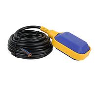 Bewinner Interrupteur à Flotteur de Niveau de Liquide 0-250 V, Câble de 6 M, Contrôleur de Drainage d'alimentation en Eau, Capteur Automatique ABS pour Fosse Septique, Tour d'eau, Piscine, 1NO 1NC