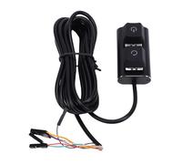 Bewinner Interrupteur d'alimentation pour Ordinateur de Bureau, Câble D'extension de Bouton d'alimentation Externe pour PC, Interrupteur de Clavier Mécanique avec Lumière de Cyclisme