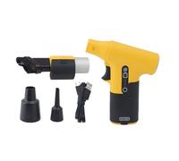 Bewinner Jet Fan Mini Souffleur, 120 000 TR/Min, Puissance Turbo, Mini Souffleur d'air Portable et Rechargeable, Multi-usages pour Le Séchage des Poils d'animaux, Le Sport, Le Nettoyage