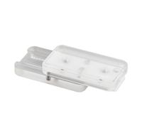 Bewinner Jouet Coulissant Fidget pour la Relaxation et la Concentration, Design Compact avec Un Savoir-Faire Exquis, Idéal pour Le Bureau, la Maison, la Salle de t Les Voyages (Clair)