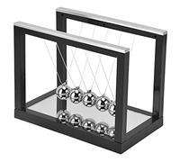 Bewinner Jouet de Balle équilibré Jouet Drôle de Science Physique pour Enfants Cadeau d'anniversaire, Plastique Noir + Fer forgé 3.0x5.1x4.0in