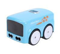 Bewinner Jouet de Bus RC à Contrôle Gestuel Intelligent pour Enfants, Bus télécommandé avec 4 Modes Interactifs, Détection Infrarouge, Lumières LED et Musique, Cadeau éducatif pour (Blue)