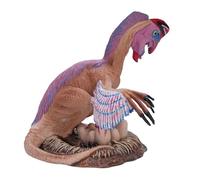 Bewinner Jouet de Dinosaure Oviraptor, Figurine Réaliste pour Enfants, Modèle de Dinosaure éducatif Très détaillé, Jeu Robuste et Sûr, Merveilleux Cadeau (Pink)