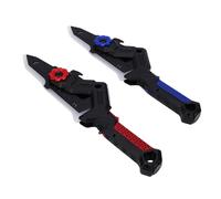 Bewinner Jouet épée de Hache à Pulvérisation de Lumière Colorée LED pour Une Aventure de Jeu Immersive, Interaction Sonore et Lumineuse, pour Enfants de 5 Ans et Plus, Plastique