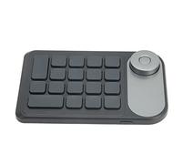 Bewinner Keydial K20 Clavier personnalisé sans Fil - 18 Touches et Cadran Programmables, Mini Clavier Ergonomique pour, Tablettes de Dessin Kamvas, 2,4 GHz, Batterie 1200 MAh