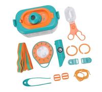 Bewinner Kit d'aventure pour Enfants avec Jouets de Camping Interactifs en Plein Air, Ensemble d'explorateur alimenté par Batterie pour Garçons et Filles, Comprend Une Boussole et des Accessoires