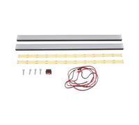 Bewinner Kit de 2 Bandes Lumineuses LED pour Prusa MK4 24 V, Barre Lumineuse LED pour Imprimante 3D avec Interrupteur d'alimentation, Double Couleur pour une visibilité Améliorée et une