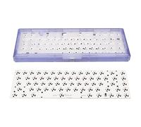 Bewinner Kit de Clavier Mécanique DIY 67 Touches Hot Swap rétroéclairé RVB, Kit de Clavier de Jeu personnalisé avec Prise en Charge de Commutateur 5 Broches/3 Broches, Mécanique Modulaire (Purple)