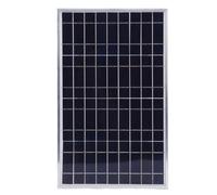 Bewinner Kit de Contrôleur de Panneau Solaire 100 W, Chargeur Solaire 12 V avec Contrôleur 10-50 A, Chargeur de Panneau Monocristallin 23% Haute efficacité pour Camping-car, Bateau, Cadre en