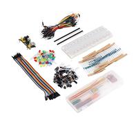 Bewinner Kit de Démarrage Complet de Composants électroniques avec Planche à Pain de 830 Points de Liaison, Module d'alimentation et Plus de 400 Pièces pour R3, Assortiment Amusant sans Soudure