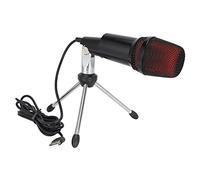 Bewinner Kit de Microphone à Condensateur USB avec Bras de Perche, Micro PC Cardioïde Professionnel pour Enregistrement en Studio, Jeux, Streaming, Podcast et ASMR