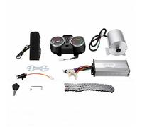 Bewinner Kit de Moteur électrique à Courant Continu sans Balais 48V, 2000W, avec Contrôleur avancé et adapté à L'affichage Intelligent pour Moto et Scooter, en Métal
