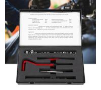 Bewinner Kit de Réparation de Filetage M7x1, 25 Pièces, clé Torsadée en Acier Inoxydable, Outil d'insertion de Robinet, Filetage Femelle Standard Haute Résistance et Résistant à l'usure pour Pièces