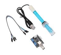 Bewinner Kit de Sonde de Module PH, Plage 0-14 |Sortie Analogique 5 V CC, Réponse Rapide ≤ 5 S, Large compatibilité de Température pour les Projets de Laboratoire et de bricolage.