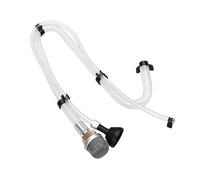 Bewinner Kit de Tube d'aspiration pour Pulvérisateur de Peinture sans Air Project Painter Plus, X5, X7, ProX17, ProX19 - Tuyau Flexible en Caoutchouc Anti-fuite avec Filtre et Pince