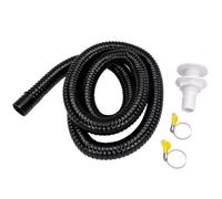Bewinner Kit de Tuyau de Cale de 1-1/8 Pouces, Flexible Marin de 6 Pieds