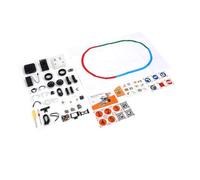 Bewinner Kit de Voiture Robot IA Module de WonderCam AI Applications IA Hautes Performances Reconnaissance des Couleurs Suivi de Cible pour Le Codage Python Scratch Alliage D'aluminium ABS Batterie