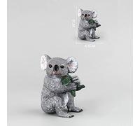 Bewinner Koala - Modèle Animal, Jouet de Simulation Réaliste pour Enfants, Décoration de Chambre d'enfants, Matériau Sûr en Plastique, Diverses Options Colorées (Koala Qui Serre Les Feuilles)