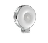 Bewinner Lampe à Selfie Magnétique RVB avec Deux Modes |Éclairage 30 LED sans Ombre, Bras Réglable à 360° et Support Magnétique 14N pour la Photographie/Le Streaming
