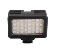 Bewinner Lampe de Plongée LED, Lumière Vidéo sous-Marine de 40 M, Lumière de Remplissage à intensité Variable 2500K-9000K pour Appareil Photo, Diffusion en Direct, Photographie, Pêche