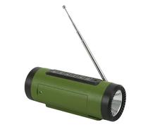 Bewinner Lampe de Poche Musicale Bluetooth |Batterie 4000 MAh, étanche IPX5, Technologie Dual Bass - Parfait pour Le Cyclisme et Les Aventures en Plein air. (Green)