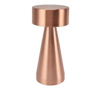 Bewinner Lampe de Table LED Portable en Métal, Capteur Tactile 3 Couleurs, Lampe de Bureau Rechargeable, 3 Niveaux de luminosité pour Chambre D'enfant, Lampe de Chevet, Lampe de Chevet,