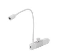 Bewinner Lampe D'extension Portable des Cils avec Pinces à Pédale de Pied, 395-400 Nm Lumière de Durcissement UV, 1-2 Seconde Cure Rapide, Ordinateur de Main de la Taille d'une Plume pour (White)