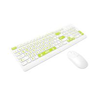 Bewinner Large Print Keyboard and Combo Mouse Set (Green)