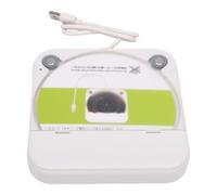 Bewinner Lecteur CD de Voiture Portable avec Alimentation USB et Entrée AUX | Lecteur CD Externe pour Voitures, Camions et SUV ;Corps ABS, Taille 5,24, Placement sur Tableau de Bord ou Console