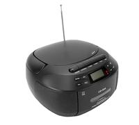Bewinner Lecteur CD et Cassette combiné, Lecteur de Cassette CD Portable avec Bluetooth 5.1, Lecture USB, Radio AM FM, écran LCD, Télécommande pour Usage Extérieur, Voyage à Domicile (Prise UE)