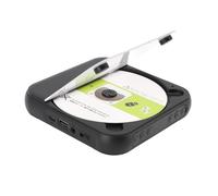 Bewinner Lecteur CD Portable avec Bluetooth 5.3 et Haut-parleurs Intégrés, Batterie Rechargeable 2000 MAh, Support CD/MP3/USB/AUX, Boombox Rétro pour la Maison, la Voiture