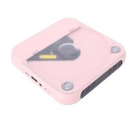 Bewinner Lecteur CD Portable avec Deux Haut-parleurs Stéréo, Lecteur CD Bluetooth 5.3 Rechargeable avec écouteurs pour la Maison, la Voiture, L'extérieur, Prise en Charge AUX USB, (Rose)