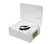 Bewinner Lecteur CD Portable, Lecteur de Musique CD sans Fil Bluetooth 5.1 avec Deux Haut-parleurs, Télécommande, Entrée USB AUX, Type C, Rechargeable, Design Vintage pour Usage