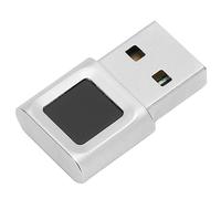 Bewinner Lecteur d' Digitales USB 360 DegréS Tactile Correspondant Rapidement 0,5 S, Capteur d' Digitales Hello en Alliage de Zinc Capacitif pour 10 11 32/64 Bits Ordinateur