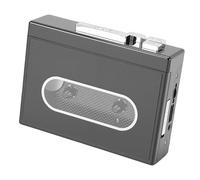 Bewinner Lecteur de Cassettes Bluetooth Portable avec Convertisseur USB vers MP3, Radio FM, émetteur/récepteur 5.0, Double Alimentation, Idéal pour la Maison, L'extérieur et la Voiture.