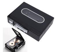 Bewinner Lecteur de Cassettes Portable avec Conversion USB, Convertisseur de Cassette en MP3, Prise AUX 3,5 Mm, Prend en Charge la Lecture de clé USB, Batterie Double Alimentation/AC pour