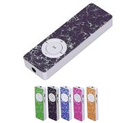 Bewinner Lecteur MP3, D'école pour Les Enfants HiFi Portable sans Perte de Son Lecteur de Musique MP3 Prise en Jusqu'à 64 Go de Carte Mémoire pour Les Sports en Cours