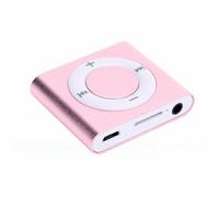 Bewinner Lecteur MP3 pour Enfants et étudiants |Haut-Parleur HiFi intégré Extensible de 64 Go, Lecture 18 Heures, Prend en Charge Plus de 10 Formats Audio, Conception en Aluminium Ultra (Or Rose)