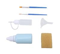 Bewinner Liquide de Masquage pour Peinture à l'aquarelle, Ruban de Masquage Liquide Bleu 30 Ml avec Pinceau et Gomme, Fournitures d'art à Séchage Rapide pour Artistes, Calligraphie, Gouache