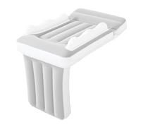 Bewinner Lit D'avion Gonflable pour Tout-petits, Matelas Pneumatique Portable épais pour Voyage, Lit de Coucha Confortable pour Enfants, 1 unité (GREY)