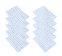 Bewinner Lot de 10 Panneaux de Rétroéclairage LED CMJN pour Imprimante 3D P1 X1 A1 Series, Panneau Lumineux Lithophane à Lumière Blanche avec Câble USB, Rétroéclairage LED pour 3D d'œuvres d'art