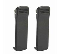 Bewinner Lot de 2 Clips de Ceinture Radio Robustes de Rechange pour Radio Bidirectionnelle HT1000 MT2000 MTS2000 MTX800, Clip Ceinture pour Talkie-walkie, Stable, sécurisé, Facile à Utiliser,