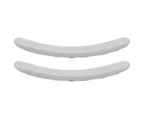 Bewinner Lot de 2 Coussinets de Rechange pour Casque de Jeu sans Fil Barracuda X, Coussin en Mousse à Mémoire de Forme en Cuir protéiné avec Support Auto-adhésif, Accessoire de Mise à (Gray)